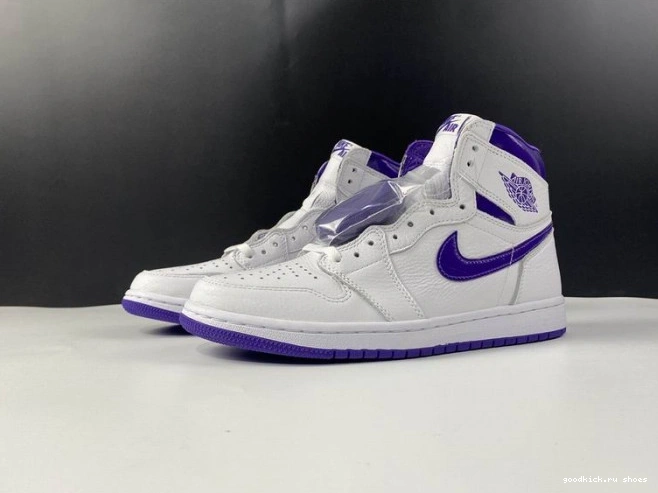 RETRO PURPLE 1 AIR HIGH CD0461-151 COURT JORDAN 0709
